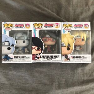 Funko Pop Boruto Naruto Next Generations Figures Set